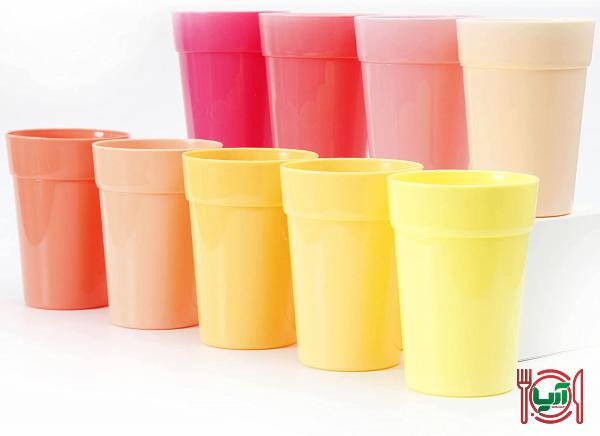 پخش لیوان یکبار مصرف رنگی صادراتی در کشور
